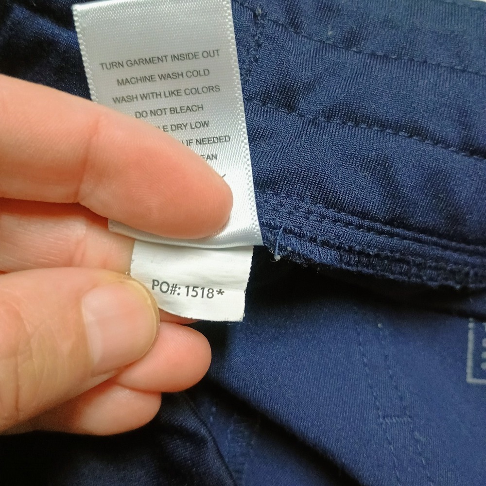 Figs Zamora Navy Blue Jogger Technical Scrub Pants L - Picture 5 of 7